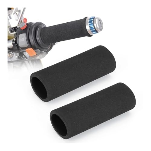 Non-Slip Handlebar Grip Covers Motorcycle Handlebar Grip Sleeve Foam Anti Slip Vibration for Bn 125 for TDM 900 1250 Gs F800r - color: 31.7-36.8mm