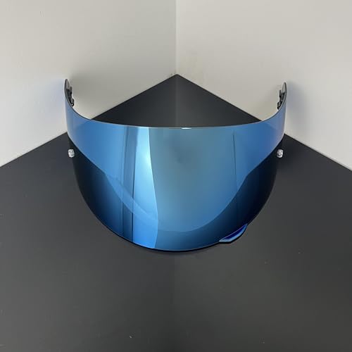 902 Helmet Visor Replacement,Motorcycle Helmet Face Shield for ILM 902,902L,902BT (Revo Ice Blue-Day Use Only) - color: Revo Ice Blue-day Use Only