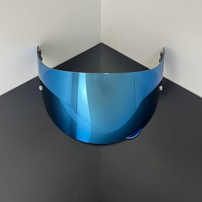 902 Helmet Visor Replacement,Motorcycle Helmet Face Shield for ILM 902,902L,902BT (Revo Ice Blue-Day Use Only) - color: Revo Ice Blue-day Use Only