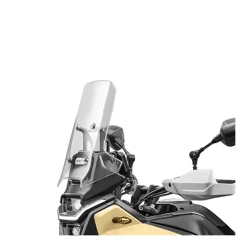 WindScreen Front Screen Wind Deflector Motorcycle Windshield Acrylic Windshield for CF&Moto 450 MT CF 450MT MT450 Front Windshield 450MT Heightened Windshield - color: 55 Transparent