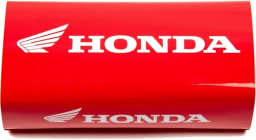 Factory Effex Motorycycle MX Standard Bulge Handlebar Pads with "Hook and Loop" Fastener Closure - Hon Red - color: Hon Red, size: Standard Bulge