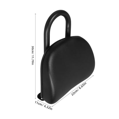 Alipis Back Rest For Motorcycle: Detachable Motorcycle Rear Backrest Pad With Adjustable Sponge Cushion Passenger Seat Backrest For Electric Bikes