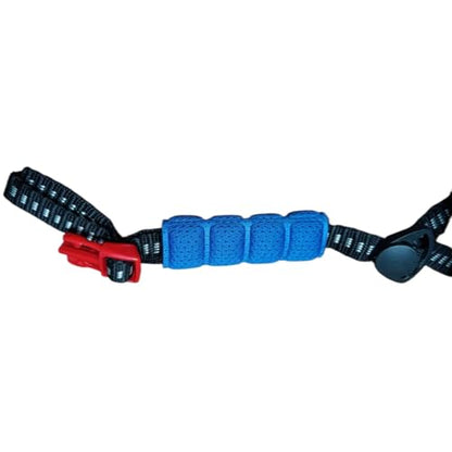 Helmet Chin Straps Jaw Pads Chin Pad Soft Foam Sponge Pad Strap Padding Replacement Lining Cushion Mat Liner Universal Fit for Cycling Bike Motorcycle Bicycle Riding - color: Blue 1pc