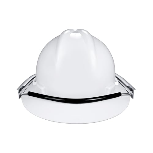 Blue Eagle AR4+FC48 Aluminum Face Shield Adapter for Full-Brim Hard Hat | Full-brim hard hat adapter | Silver aluminum bracket | Includes FC48 high impact visor