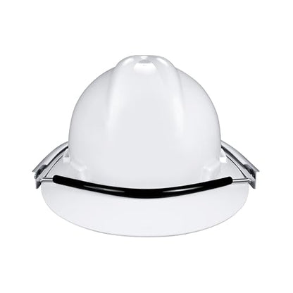 Blue Eagle AR4+FC48 Aluminum Face Shield Adapter for Full-Brim Hard Hat | Full-brim hard hat adapter | Silver aluminum bracket | Includes FC48 high impact visor