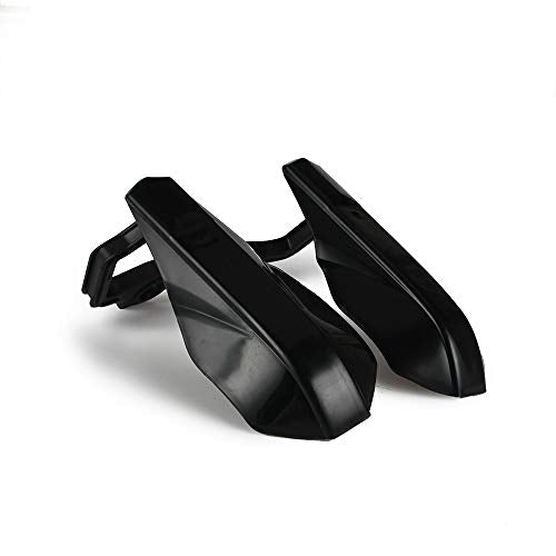 AnXin Motorcycle Handguards 7/8" and 1 1/8" Hand Guard Handlebar Protection Universal for SSR 125 110 140 150 Apollo RFZ 125 110 KAYO 60 140 TAO TAO 140 110 Dirt Pit Bike ATV Black - color: black