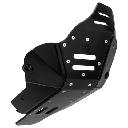 TUSK Quiet Glide Adventure Skid Plate Black with Linkage Guard