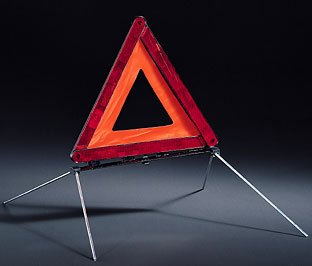 Genuine BMW Emergency Safety Warning Triangle + Case 71606770487