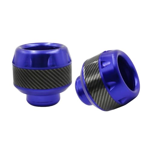 Frame Slider for Motorcycle Scooter Bike Front Wheel Crash Pad Screw Explosion-proof Frame Slider Multi-Color Protection Guard for Motorcycle Furniture-cnc Sliders Crash Pad Falling Engine - color: Blue