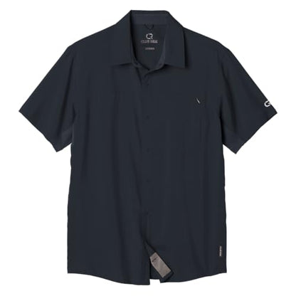 Club Ride Apparel Protocol Short Sleeve Cycling Jersey - Men's Snap Down Biking Top - color: Raven, size: XX-Large
