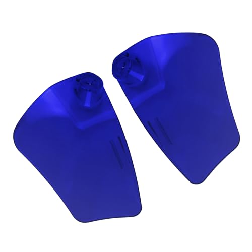 Motorcycle ST Headlight Fairing Air Deflector Side Wing Windshield Kit Fit for Harley Softail Low Rider ST 2022-up (Blue) - color: Blue