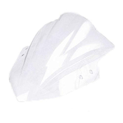 Double Bubble Windshield Windscreen for Kawasaki Ninja 300 EX300R 300R 2013-2017 (Clear) - color: Clear