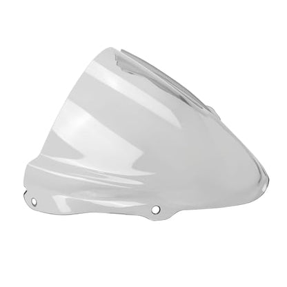 Motorcycle Windscreen Windshield Replacement for Kawasaki Ninja ZX6R ZX-6R ZX 6R Ninja 2024 2025 PC Windscreen Double Bubble (transparently) - color: transparently