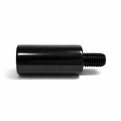 1.25" Gear Shift Lever Foot Peg Extension Black Compatible with Harley Davidson, Motorcycle Shifter Peg Extender, Stainless Steel Bolt-On Adapter (Black, 1.25) - color: Black, size: 1.25