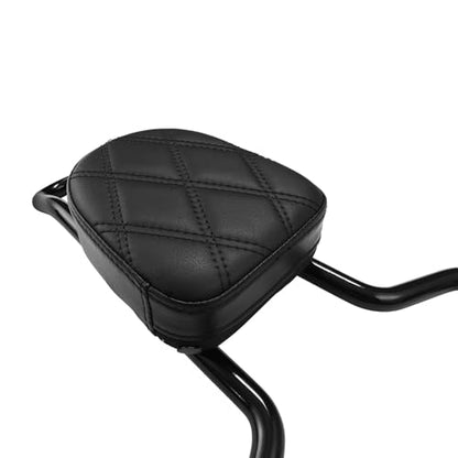 XFMT Motorcycle Black Detachable Sissy Bar Passenger Bcakrest Pad For Harley Dyna Low Rider Street Bob Fat Bob 2006-2017