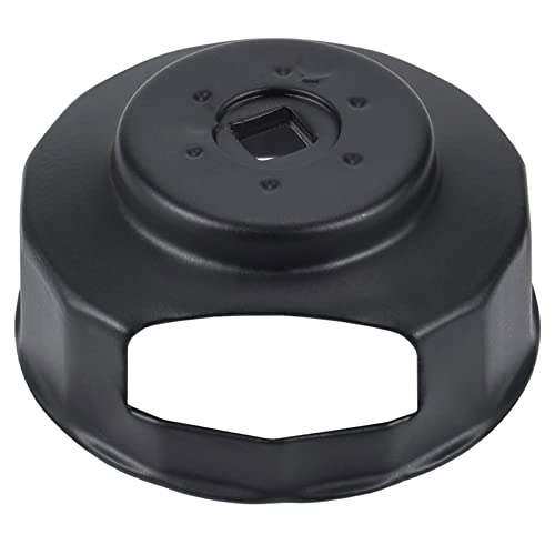 Motorcycle Oil Filter Cap Wrench Tool Compatible with Harley Davidson 1984-2023 Spin-on Oil Filters, Twin Cam Models with 76 x 14 Flutes