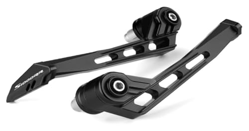 For BMW S1000RR 2009-2024 Motorcycle Brake Clutch Levers Guard Bar End Handguard Handlebar Protector Accessories(Black) - color: Black