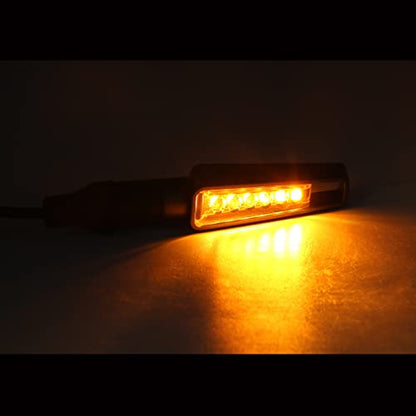 Mini Led Turn Signal Lights for MT-07 MT-09 FZ-09 MT-10 YZF R1 R3 R6 R25 FJ09 FZ07 FZ1CB1000RR(No Sequential, Space Grey-4pcs) - color: Space Grey-4pcs, size: No Sequential