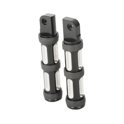 SLMOTO 1 1/4" Adjustable Engine Guard Highway Foot Peg Footpegs fits for Harley Davidson/Honda/Yamaha/Kawasaki/BSA/Norton/Triumph