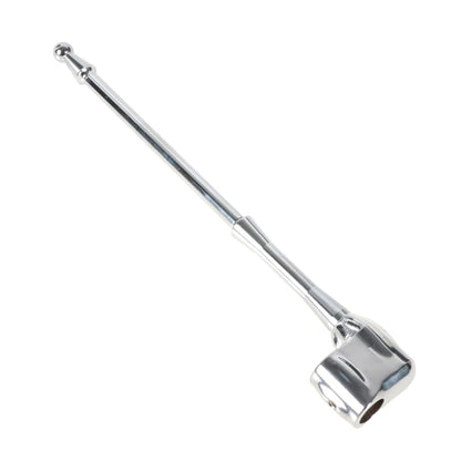 ONE.K.S Motorcycle Flag Mounts 1pcs Flag Pole Luggage Rack Vertical American USA Flagpole Fit for Honda Gold Wing GL1800 Touring Road King Street Road Glide FLHT Sportster XL883 1200 (Silver) - color: Silver