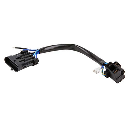 BICYACO 5-3/4 Inch 7 inch LED Headlight Wire Harness Adapter Compatible with Harley Davidson Street Glide Road King Electra Glide-1 PCS - color: 5.75 Inch 7 Inch Led Headlight Wire Harness