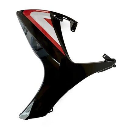 FLPRO Motorcycle Fairings Compatible for Suzuki 06 07 GSXR600 GSXR750 K6 2006 2007 GSX-R600 GSX-R750 Fairing Kit ABS Plastic Injection Bodywork Gloss Black Red Body Kits - color: Gloss Black Red-2