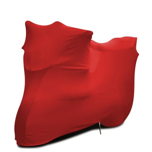 WinPower Indoor Motorcycle Cover, Soft Stretch Elastic Dustproof Scratchproof Cover for Motorbikes, 96inches - size: XL(96 x 41 x 49 inches)