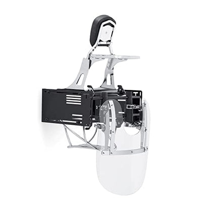 XMT-MOTO Black Wall Mount Storage Rack Fit for Harley Tour Trunk Electra Street Road Glide