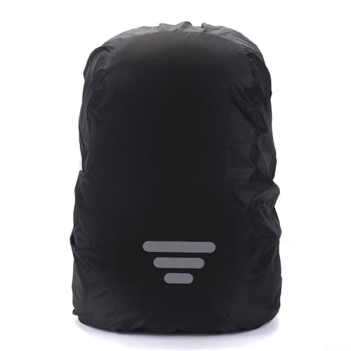 Reflective Backpack Rain Cover Waterproof Hiking Pack Protector Night Cycling Safety Gear Elastic Outdoor Bag shields Lightweight Camping(XS（8-17L）) - size: XS（8-17L）