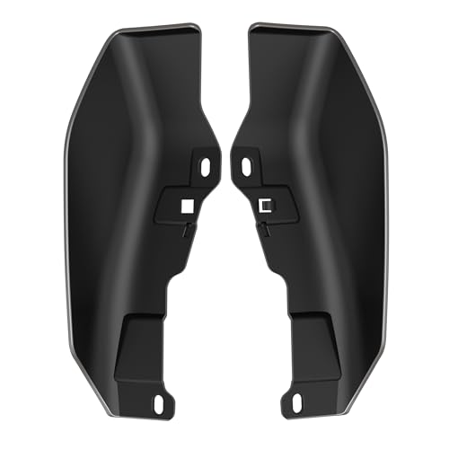 Mid Frame Air Deflectors Heat Shield Fit for Harley Touring 2009-2026 Billet Silver - color: Billet Silver