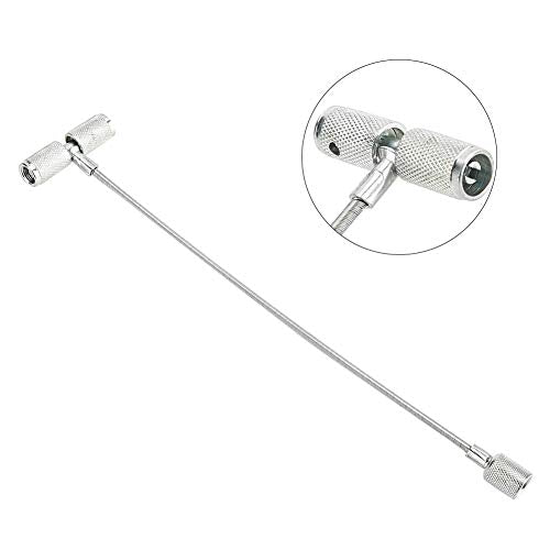 EVGATSAUTO Valve Stem Tool – Stainless Steel Tire Valve Stem Installation & Removal Tool for Car, Motorcycle, ATV, and Bike Tire Repair – Valve Core Remover and Stem Puller