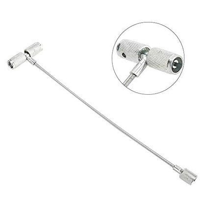 EVGATSAUTO Valve Stem Tool – Stainless Steel Tire Valve Stem Installation & Removal Tool for Car, Motorcycle, ATV, and Bike Tire Repair – Valve Core Remover and Stem Puller