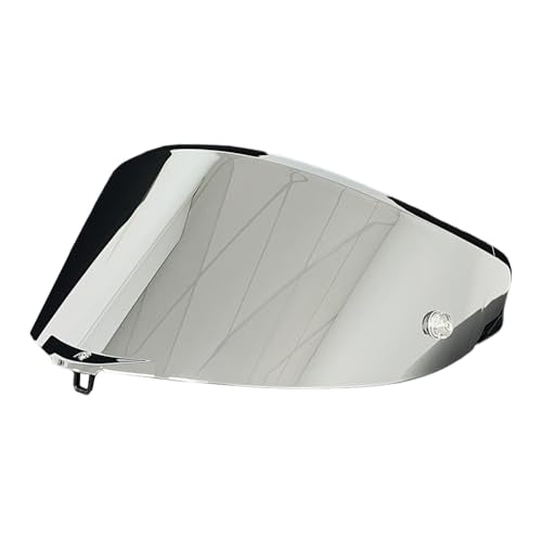 BSTOP Pista GPR Helmet Visor Shield for AGV Pista GPRR, Pista GPR, CORSA-R Helmet Face Shield Visor Windshield Uv-protected(Silver-day use only) - color: Silver-day Use Only