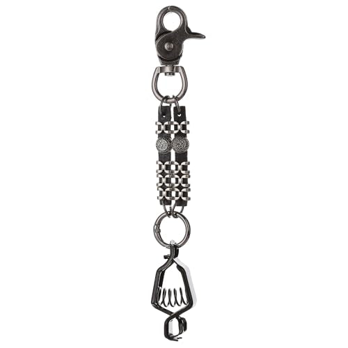 Heavy Duty Glove & Hat Clip with Carabiner, All-Metal Spring Clamp Work Glove Holder for Tool Belt, Harness, Backpack - style: Heavy Duty