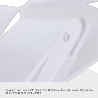 GOOFIT 7/8" Handlebar Hand Brush Guards Protector Handguards Assy Replacement for Motocross Motorcycle Off-road Pit Dirt Bike ATV White - color: White