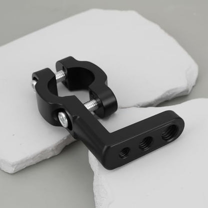 2Pcs Motorcycle Headlight Bracket Spotlight Bumper Mount Tube Clamp Holder for 17-22mm Tube