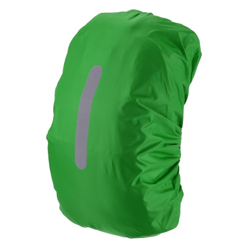 M METERXITY Waterproof Backpack Rain Cover Waterproof Backpack Cover, Bag Rain Cover with A Vertical Reflective Strap for Hiking/Biking/Camping/Outdoor Traveling - color: Emerald Green, size: Middle(30L-40L)