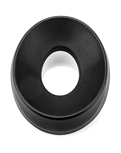 QWORK Motorcycle Helmet Stand, Helmet Service Pad, Helmet Support Donut Ring for Motorcycle Snowmobile Scooter Helmetsm, Black 1 Pack - size: 1 Pack