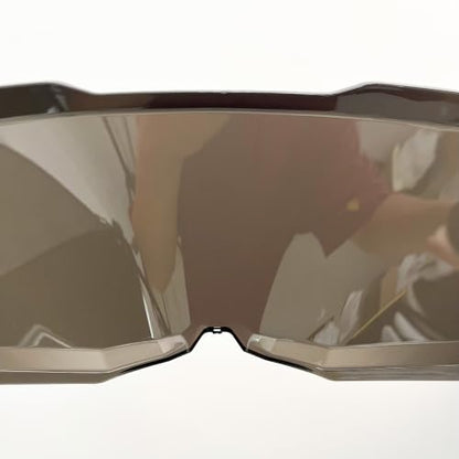 Blaze 2 Helmet Visor Replacement.Blaze 2 Outer Face Shield UV Protection Compatible with Blaze 2,Pioneer 2,MX702 (Silver-Day Use Only) - color: Silver-day Use Only