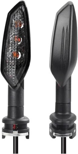 Motorcycle Turn Signal Light For Yamaha MT-09 2014-2023 Motorbike Turning Indicators Flasher Indicator Lamp - color: Smoke a pair