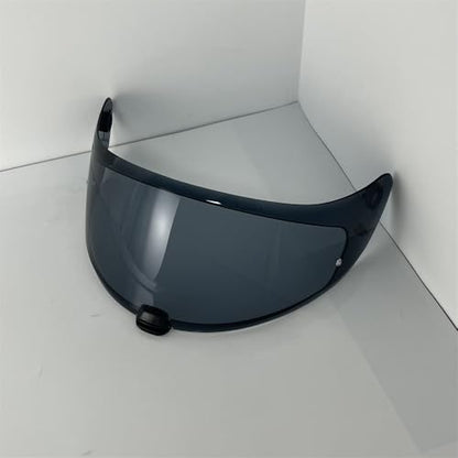 HJ20M Helmet Visor Replacement, Tinted UV protection Motorcycle Helmet Face Shield Windshield Lens For HJC C70 FG-17 FG-ST IS-17 (Light Black) - color: Light Black