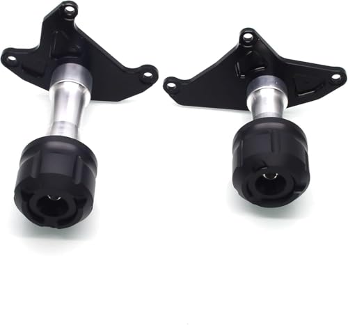 MZS Motorcycle Frame Sliders Compatible with GROM MSX125 2013-2020, Falling Crash Protector Engine Guards Accessories No Cut Kits Black