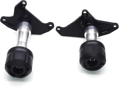 MZS Motorcycle Frame Sliders Compatible with GROM MSX125 2013-2020, Falling Crash Protector Engine Guards Accessories No Cut Kits Black