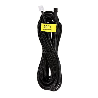 Auxbeam 20FT Switch Panel Extension Cable for Auxbeam Switch Panel BA80/GA80/RA60/RA80/RB80/RB120/RB80 XL/RA80XL/AC800/AC1200/AS-R40 R60 R80/AS-400 600 800/AR-800 600 820, NOT for BB80/GB80/BC60/GC60 - style: For 8 Gang Switch Panel (NOT for BB80, GB80, B