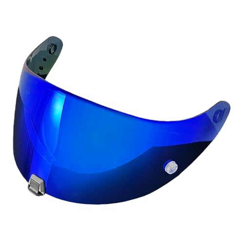 R1 Air Helmet Visor Replacement,Tinted Motorcycle Helmet Face shield Windshield lens for ST1400 T520 R1 Air (Revo Deep Blue) - color: Revo Deep Blue