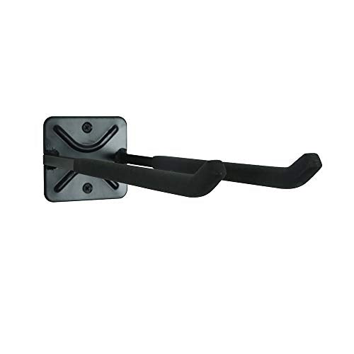 Heavy Duty Garage Tires Hooks Wall Mounted Hanger Tool Organizer Rack Hardware Steel Metal Multi-Tools Storage Utility Hooks with Screws and Anchors(4, Black) - size: 4 Pack