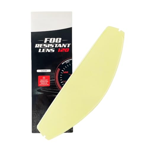 HJ-34P Helmet Visor Anti Fog Film for HJC C10.Motorcycle Helmet Shield Anti Fog Film Compatible with HJC C10 (Anti Fog Film) - color: Anti Fog Film