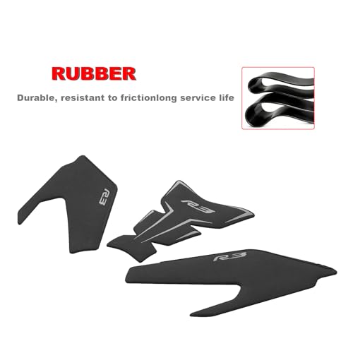 r3 Motorcycle Fuel Tank Protector For Yamaha R3 YZF-R3 2019+ Fuel Tank Pad Non-Slip Gas Tank Protection Pad