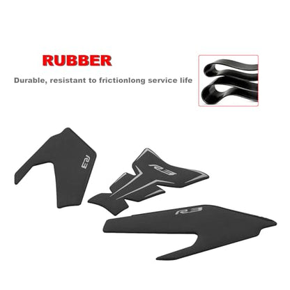 r3 Motorcycle Fuel Tank Protector For Yamaha R3 YZF-R3 2019+ Fuel Tank Pad Non-Slip Gas Tank Protection Pad