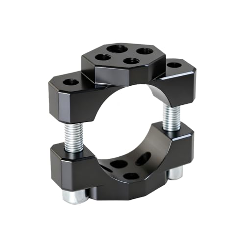 Universal Motorcycle Light Bracket – 22-32mm Handlebar Mount Clamp Holder for LED Spotlights, Fog Lights, Turn Signal Lights, Motorcycle Handlebar Bracket for Most Motorcycles